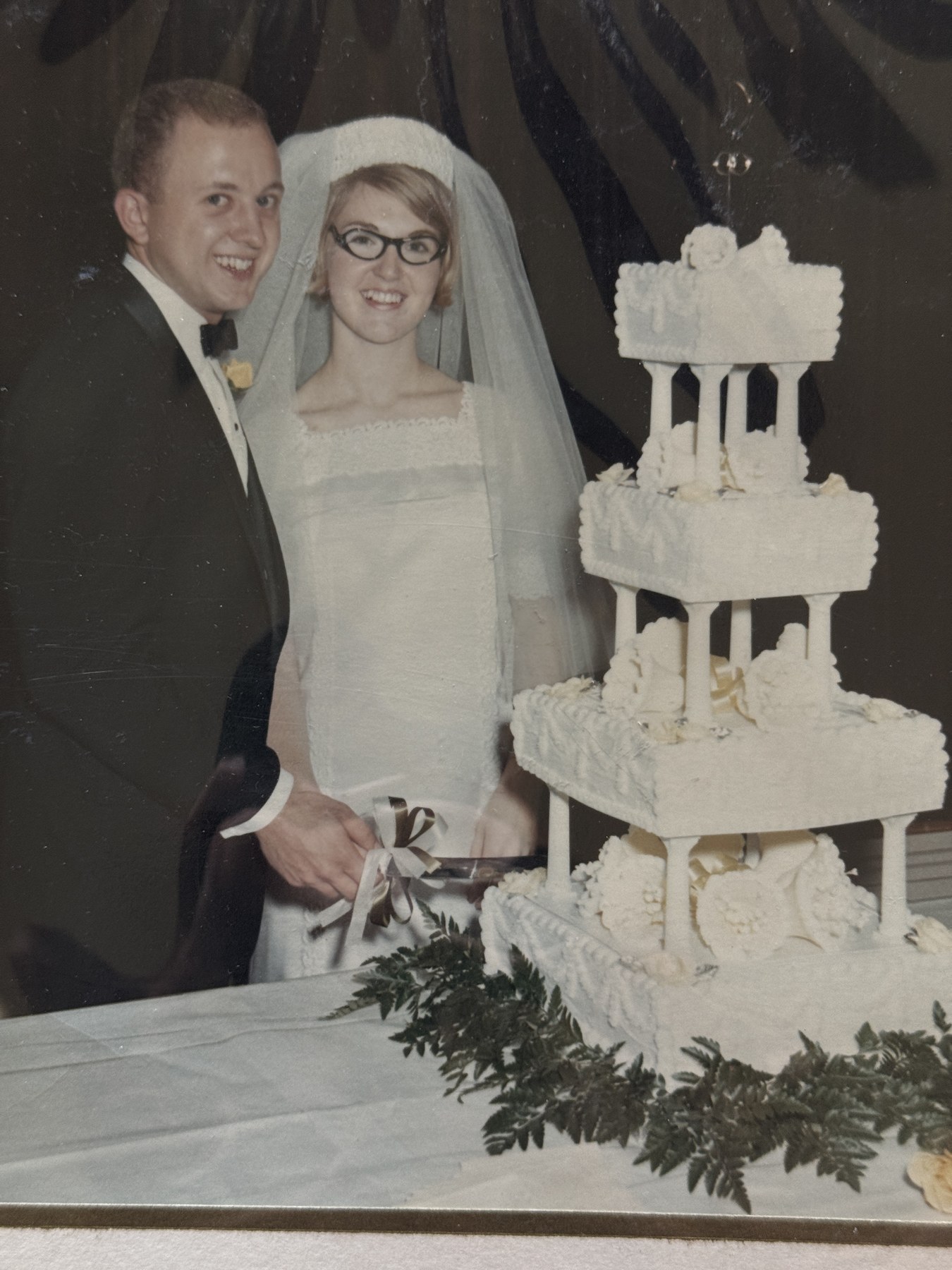 Cutting the cake